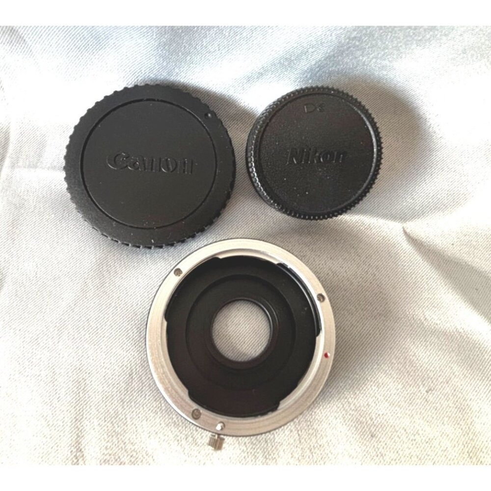 Focusfoto Adapter Ring For EF EF-S Lens To Nikon F AI Mount Camera With Optical - Picture 3 of 4